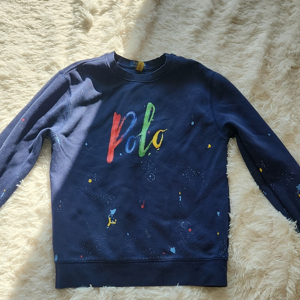 Polo by Ralph Lauren Kids Navy Sweatshirt